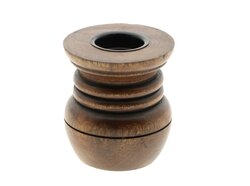 Kaarshdr century ro d10h10cm d.brn