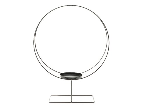 Kaarshouder ring l38b12h50 zwart