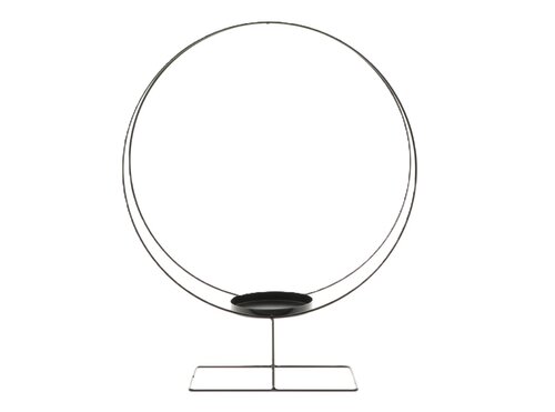 Kaarshouder ring l48b14h60 zwart