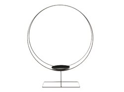 Kaarshouder ring l48b14h60 zwart