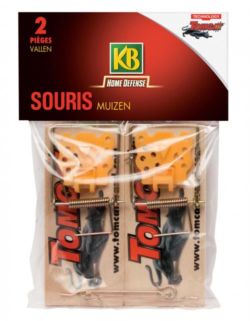 KB Klassieke houten muizenval