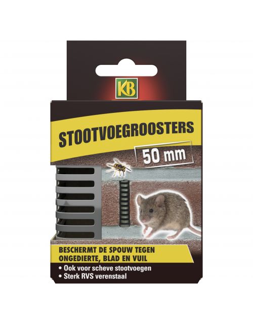 KB Stootvoegrooster 50mm 10st - afbeelding 1