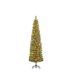 Black Box Trees Charlton Pilar kerstboom led groen warm wit 120L TIPS 280 en timer & dimmer - h185xd