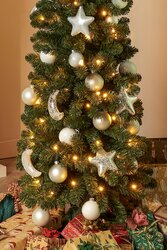 Black Box Trees Charlton Pilar kerstboom led groen warm wit 180L TIPS 409 en timer & dimmer - h230xd - afbeelding 3