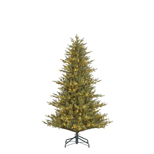 Black Box Trees Orillia kerstboom led groen warm wit 264L TIPS 1742 en timer & dimmer - h185xd127cm