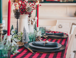 Kerst tafelkleden