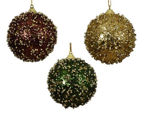 Kerstbal foam d8cm a3
