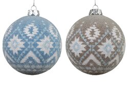 Kerstbal foam d8h9.3cm a2