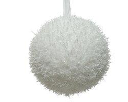 Decoris Kerstbal foam ice