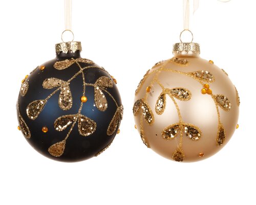 Kerstbal glas d8cm a2