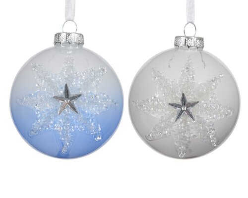 Kerstbal glas d8cm a2