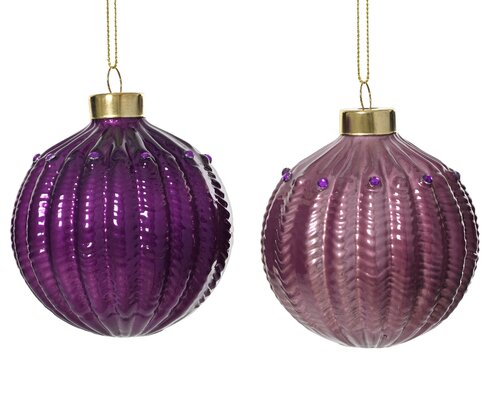 Kerstbal glas d8cm a2