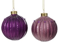 Kerstbal glas d8cm a2