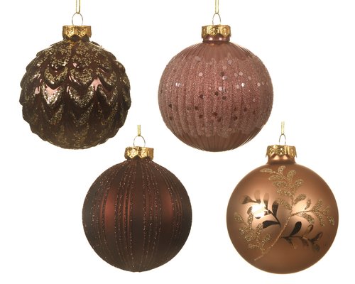 Decoris Kerstbal Diverse Multi