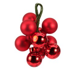 Kerstbal glas drd d2cm a2 10st r/gd - afbeelding 2