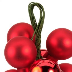 Kerstbal glas drd d2cm a2 10st r/gd - afbeelding 3