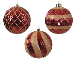 Kerstbal plc d12cm a3 krd
