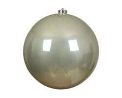 Kerstbal plc d25cm glans parel - afbeelding 1