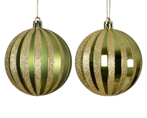 Kerstbal plc d8cm dennengrn a2