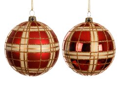 Kerstbal plc d8cm multi a2