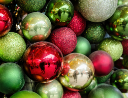 Kerstballen & haakjes