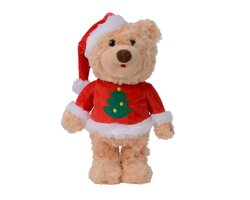 Kerstbeer pes fluitend bo a2 - afbeelding 1
