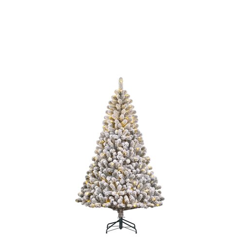 Black Box Trees Charlton kerstboom led groen frosted warm wit 200L TIPS 340 en timer & dimmer - h155