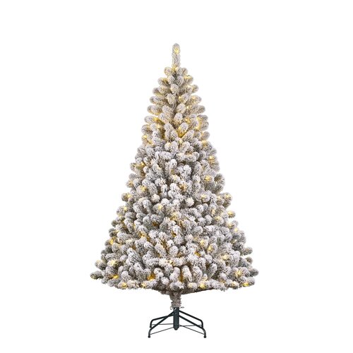 Black Box Trees Charlton kerstboom led groen frosted warm wit 360L TIPS 805 en timer & dimmer - h215