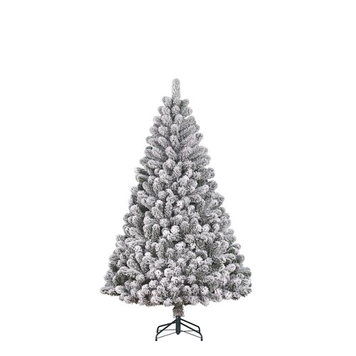 Black Box Trees Charlton kerstboom groen frosted TIPS 525 - h185xd115cm - afbeelding 1