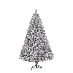 Black Box Trees Charlton kerstboom groen frosted TIPS 805 - h215xd127cm - afbeelding 1