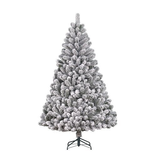 Black Box Trees Charlton kerstboom groen frosted TIPS 989 - h230xd135cm - afbeelding 1
