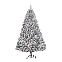 Black Box Trees Charlton kerstboom groen frosted TIPS 989 - h230xd135cm - afbeelding 1