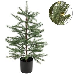 Kerstboom led d40h60cm groen