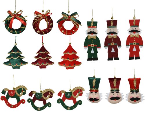 Kerstfiguren 15 assorti