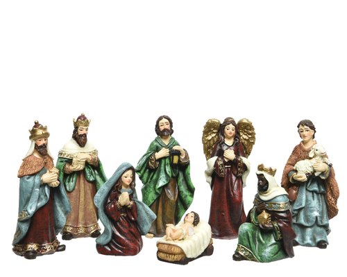 Kerstgroep 8 figuren