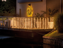 Kerstverlichting buiten