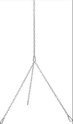 Ketting met carabijnhaak voor set met grillrooster