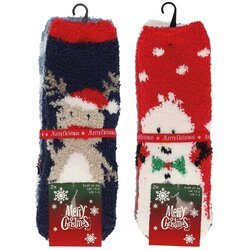 Kinder kerst sokken mt23-38 assorti