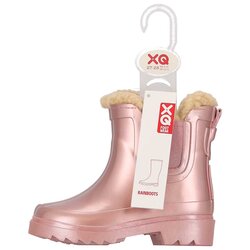 Kinder regenlaars mt23/24 goud mtl