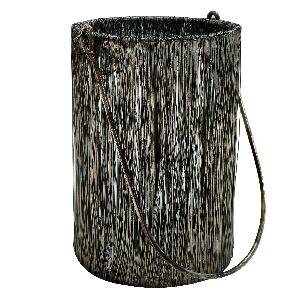 PTMD Kiona Black glass stormlight knitted wire handle
