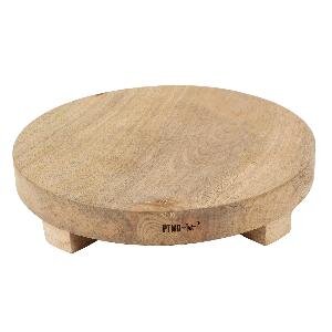PTMD Kjeld Natural round mango wood chopping board L