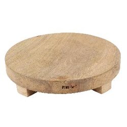 PTMD Kjeld Natural round mango wood chopping board L