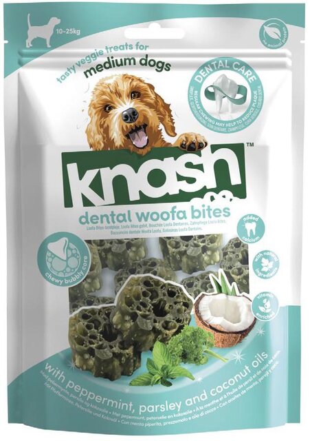 KNASH WOOFA LOOFA BITES DENTAL MINT/PARS.100GR