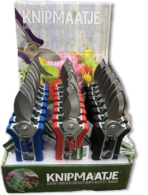 Knipmaatje mini snoeischaar 3 assorti 1 stuk