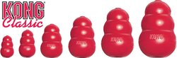 KONG HOND CLASSIC RUBBER ROOD EXTRA LARGE - afbeelding 9