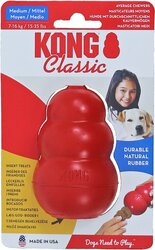 KONG HOND CLASSIC RUBBER ROOD MEDIUM - afbeelding 14