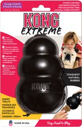 KONG HOND EXTREME RUBBER ZWART EXTRA LARGE - afbeelding 5