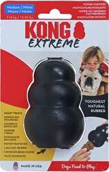 KONG HOND EXTREME RUBBER ZWART MEDIUM - afbeelding 8