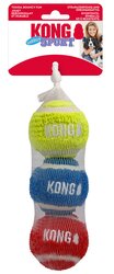 KONG HOND SPORT SOFTIES BALLS 3 ST.ASSORTED MEDIUM - afbeelding 2
