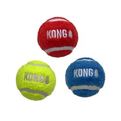 KONG HOND SPORT SOFTIES BALLS 3 ST.ASSORTED MEDIUM - afbeelding 1